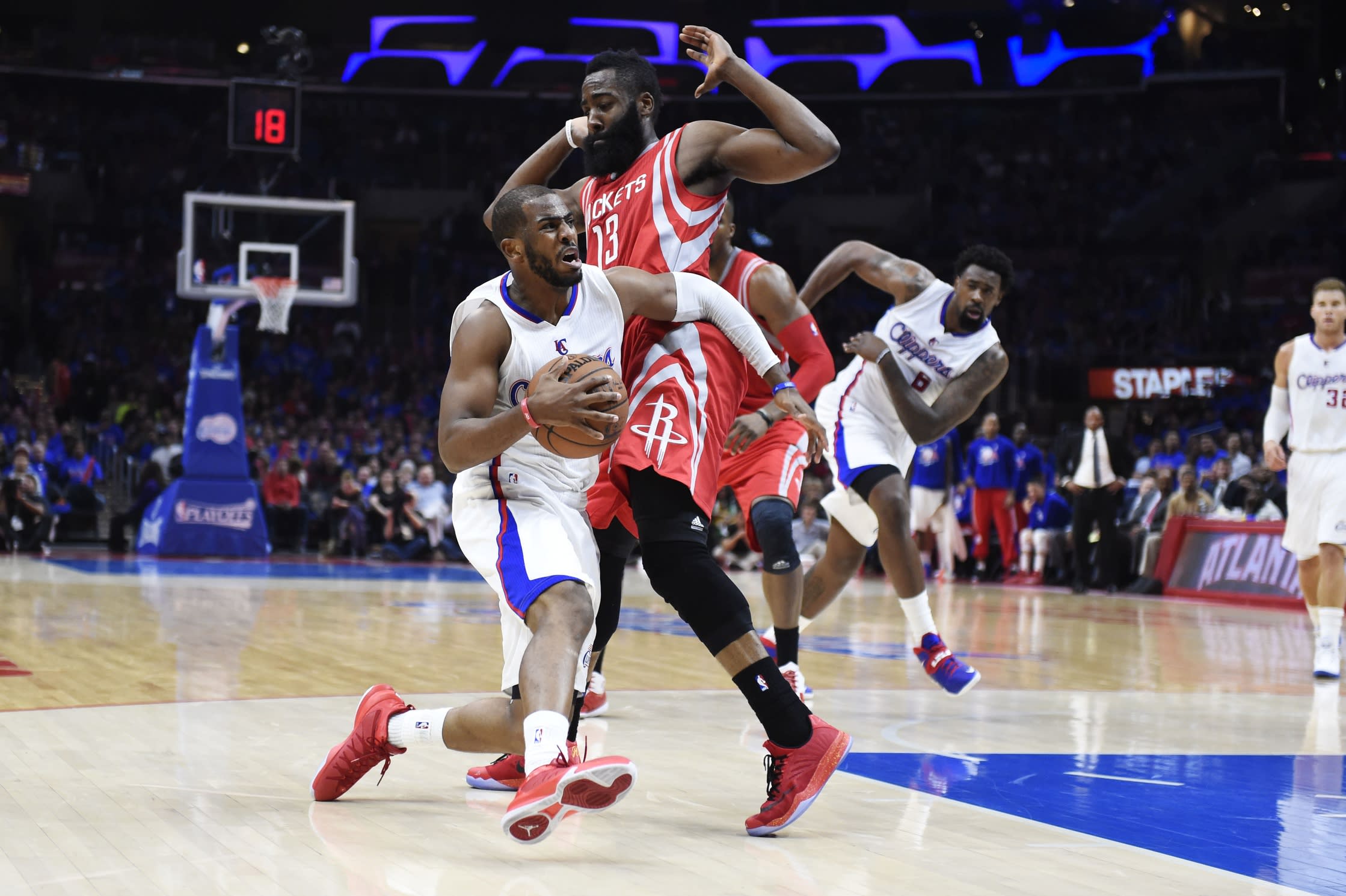 James Harden and Chris Paul  2