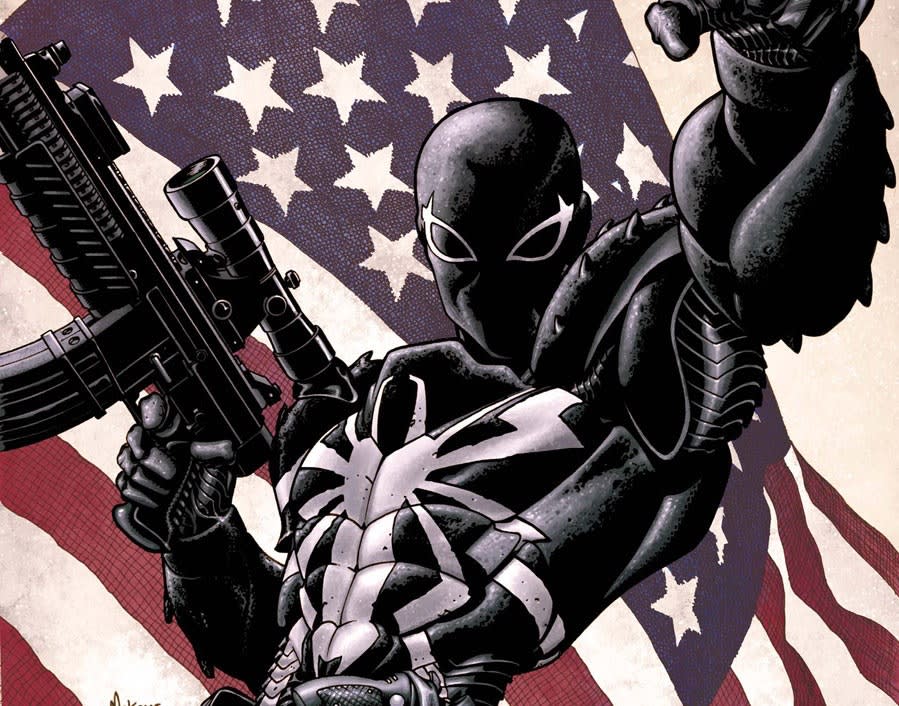 Flash Thompson as Venom