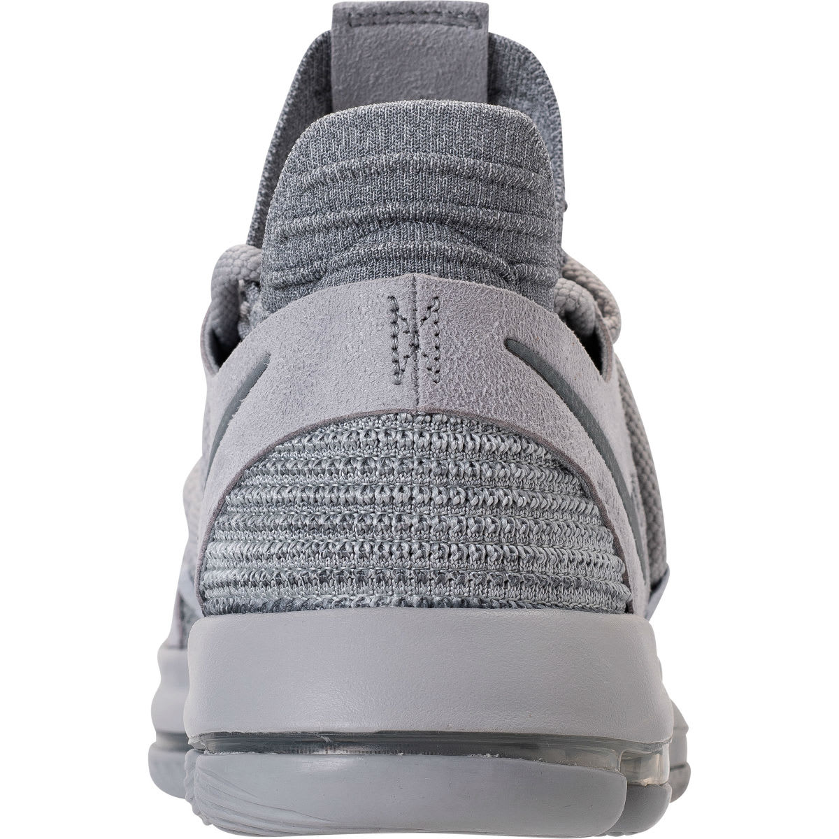 Nike KD 10 Wolf Grery Cool Grey Release Date Heel