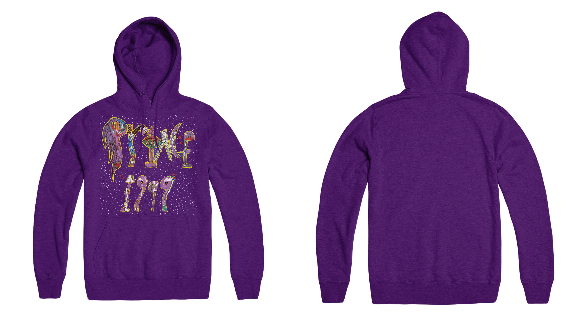 Prince &#x27;1999&#x27; Hoodie (purple)