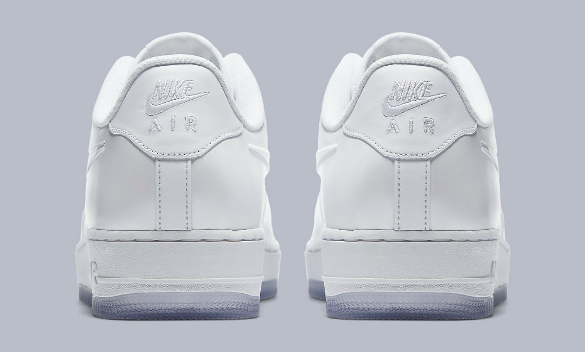 Nike Air Force 1 Foamposite Pro Cup White Release Date AJ3664-100 Heel