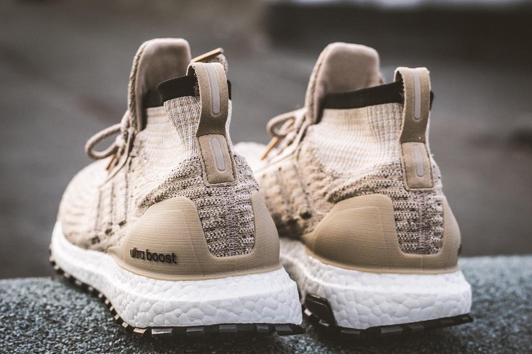 Adidas Ultra Boost ATR Mid Khaki Release Date Heel