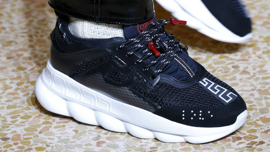 Versace Channels 'That Dress' with Latest Chain Reaction - Sneaker Freaker