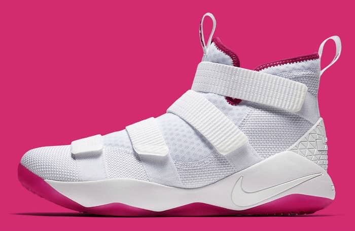 Nike LeBron Soldier 11 Kay Yow Breast Cancer Awareness Release Date Profile 897645-102