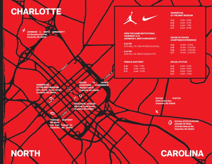 Nike/Jordan Brand 2019 NBA All-Star Weekend Charlotte Events 1