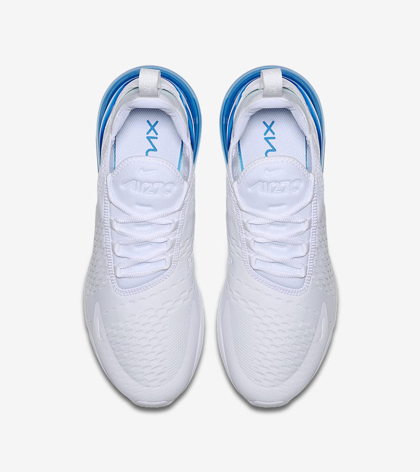 Nike Air Max 270 &#x27;White Pack/Photo Blue&#x27; AH8050-105 (Top)