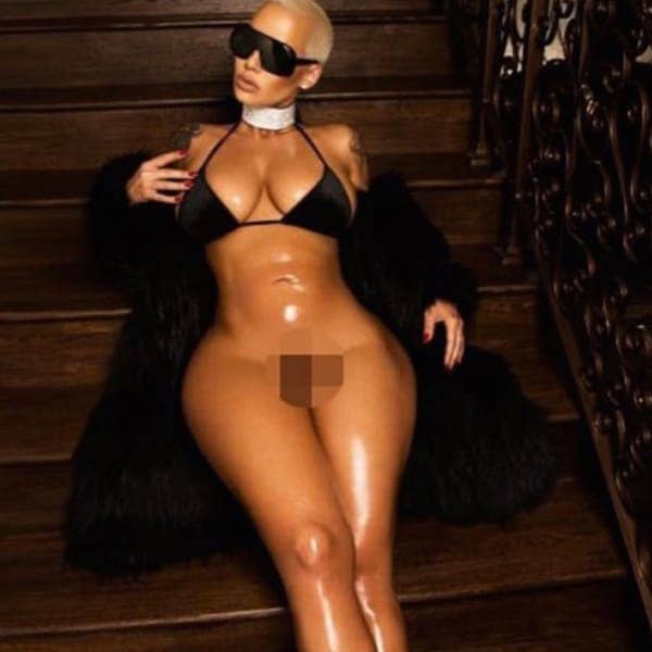 Amber Rose Announces Third Annual SlutWalk With NSFW Bottomless Photo