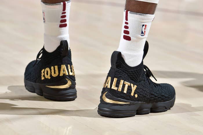 Nike LeBron 15 &#x27;Equality&#x27; PE 2