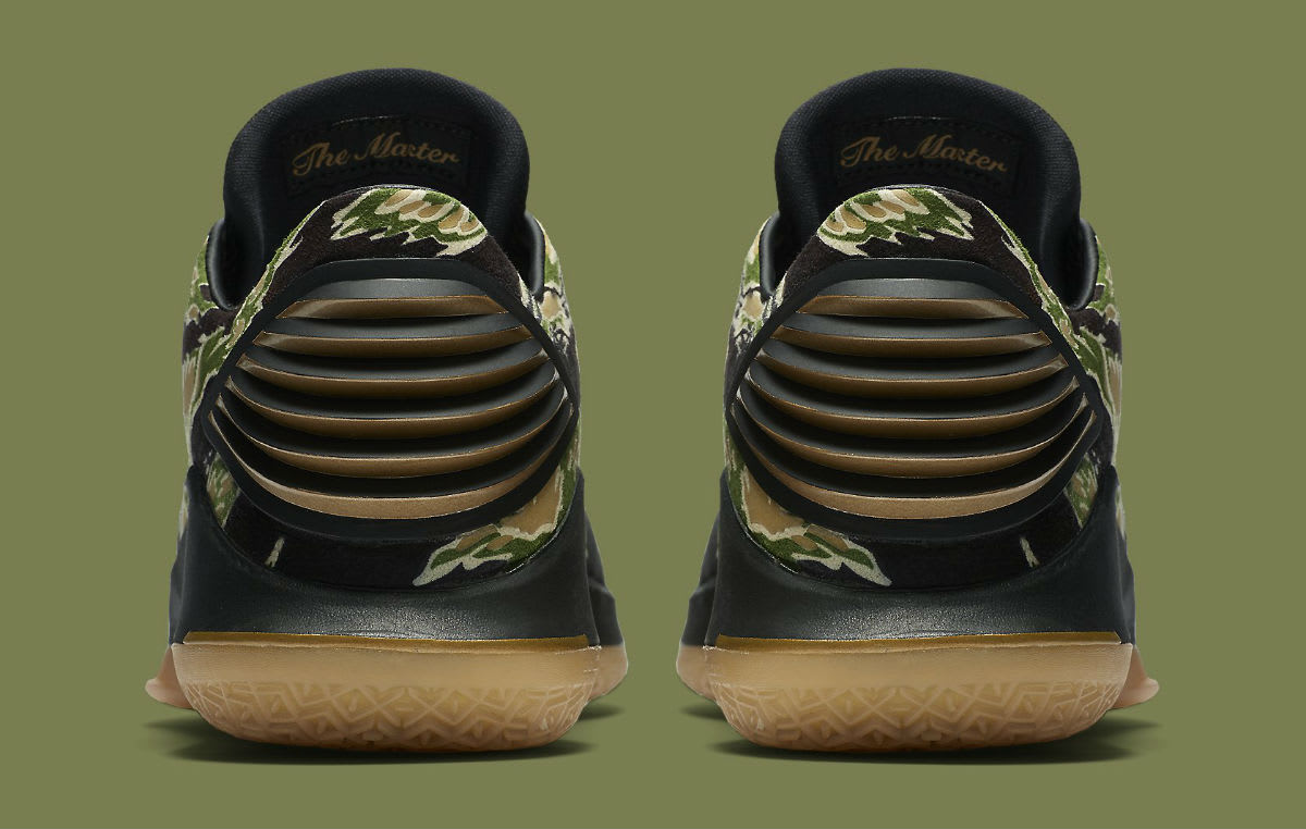 Air Jordan 32 Low Camo Men&#x27;s Release Date AA1256-021 Heel