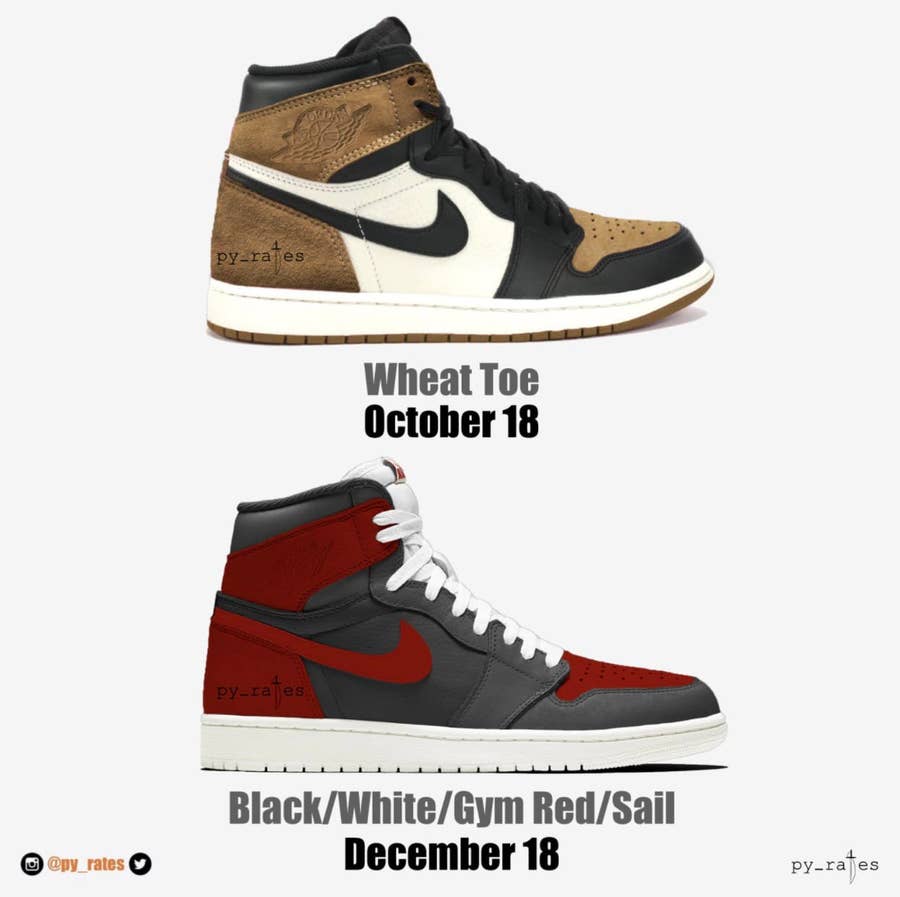 Jordan 1 hot sale october 2019