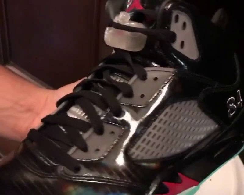 Mark wahlberg jordan 5 sale