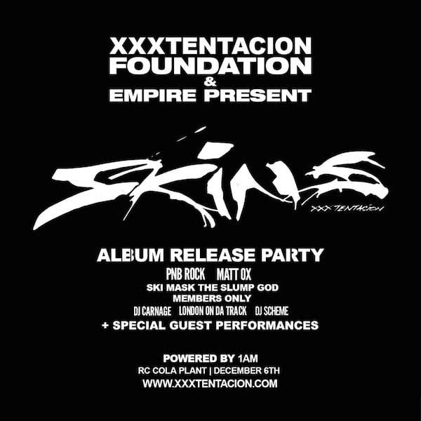 XXXTentacion "Skins" Livestream