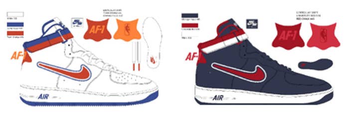 Nike Has New Air Force 1s for NBA Fans
