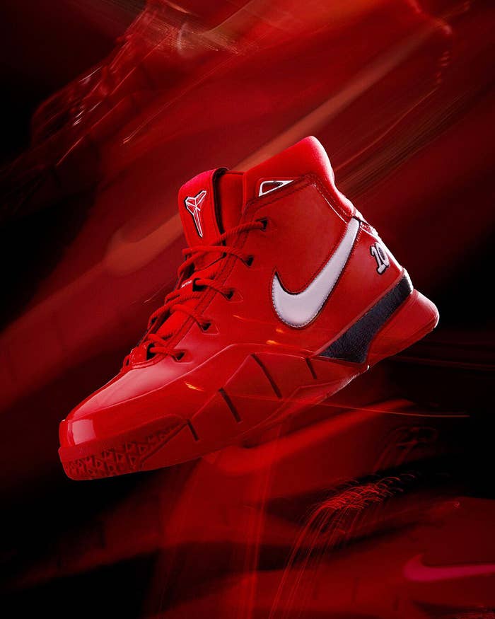 DeMar DeRozan Nike Zoom Kobe 1 Proto Red PE Release Date Profile