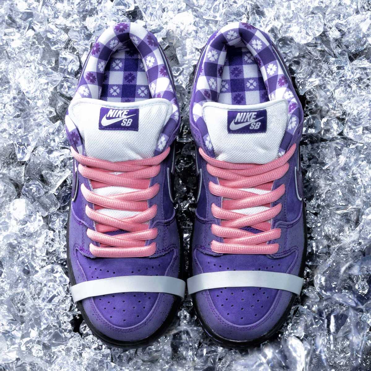 Concepts x Nike SB Dunk Low Purple Lobster Release Date Top