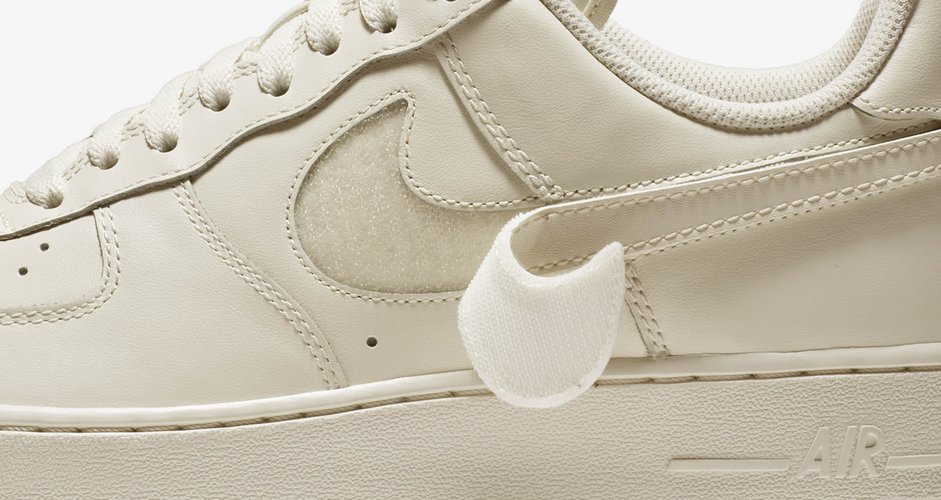 Nike's AF1 Swoosh Is Also Dropping in 'Sail' | Complex