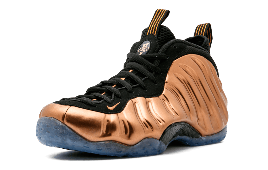 Copper Nike Air Foamposite One Front