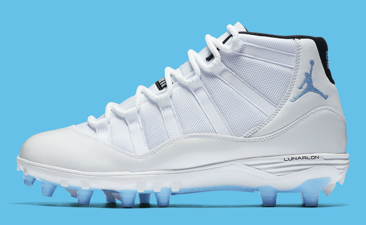 Jordan 11 columbia cleats hotsell