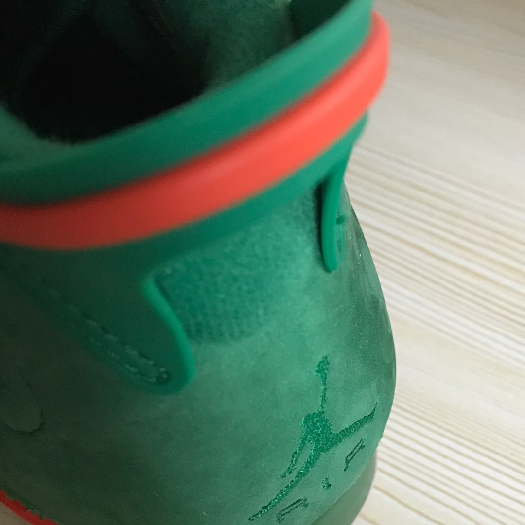 Air Jordan 6 Gatorade Release Date Heel 384664-145