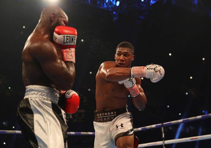 Anthony Joshua Carlos Takam 2017 Getty