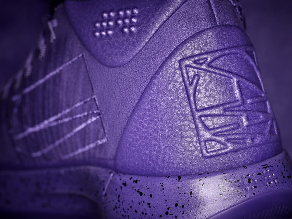 Nike Kobe AD Mid Purple Heel