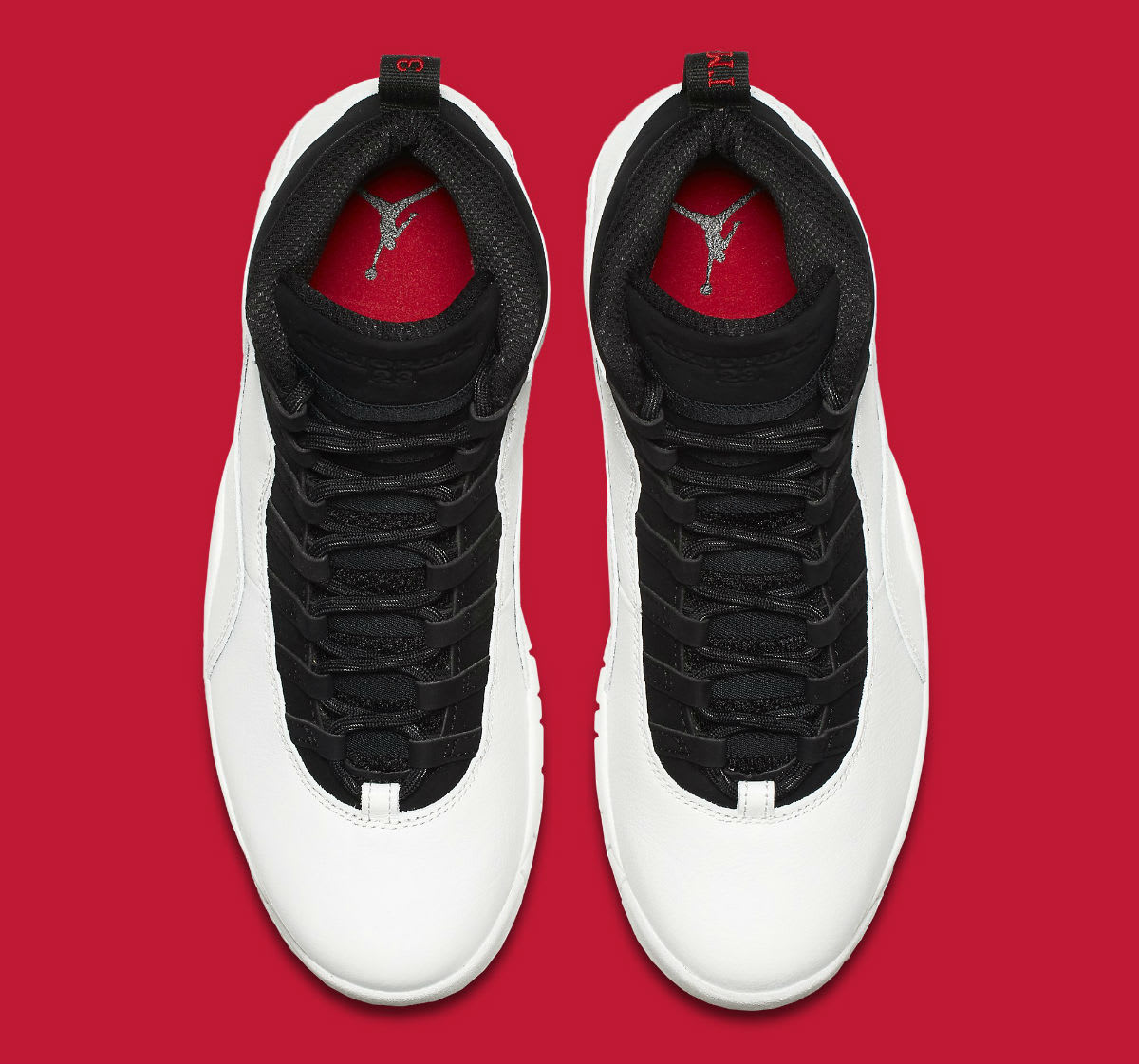 Air Jordan 10 X I&#x27;m Back White Black Release date 310805-104 Top