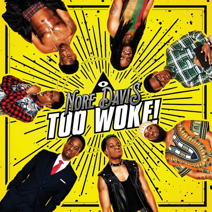 Nore Davis &#x27;Too Woke!&#x27; album cover