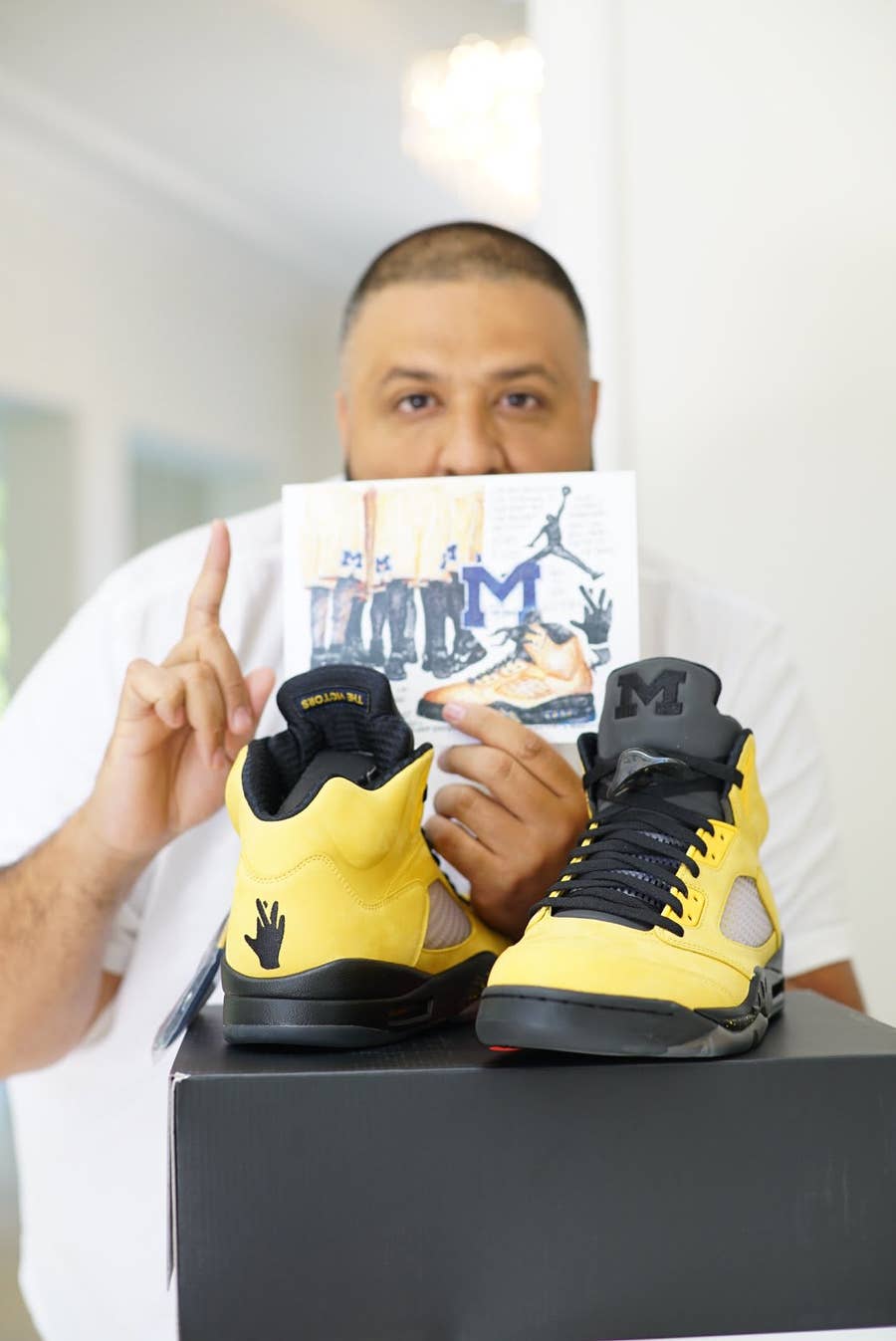 DJ Khaled Unveils Fab 5-Inspired Air Jordan 5 | Complex