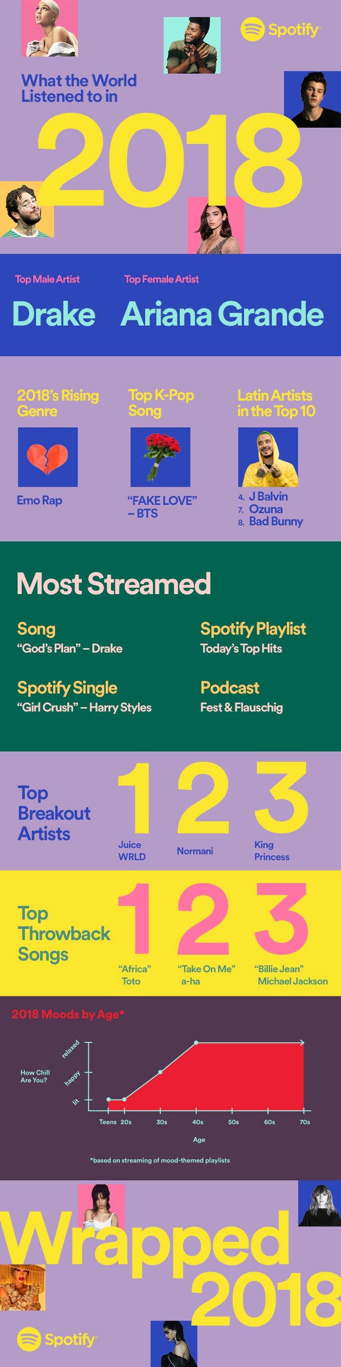 Spotify &quot;Wrapped&quot; 2018