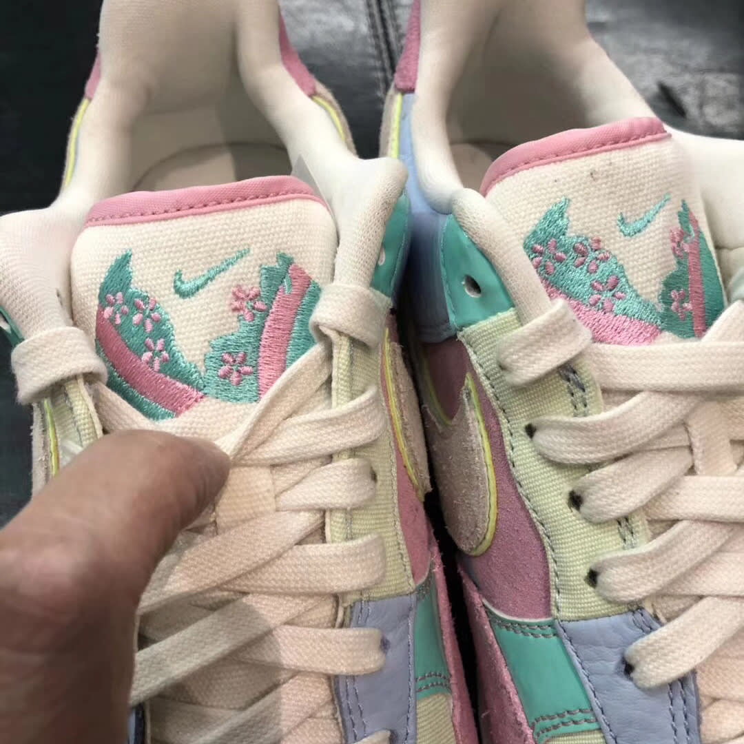 Nike Air Force 1 Low Easter 2018 Release Date Tongue