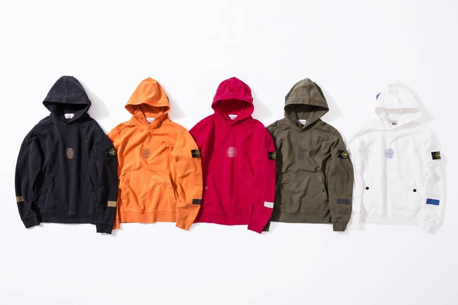 The Supreme x Stone Island Fall 2017 Collection Arrives This Week