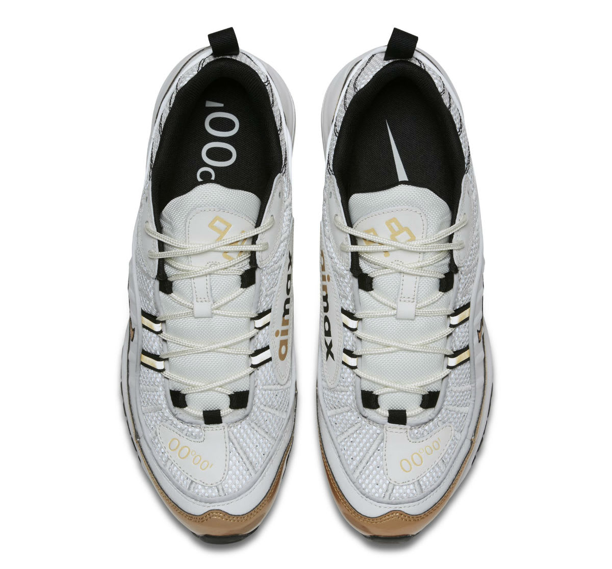 Nike Air Max 98 UK White Gold Release Date Top