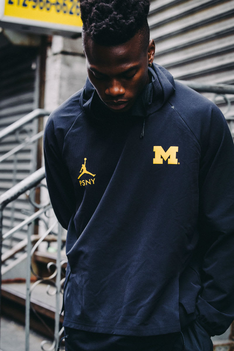 Jordan brand michigan on sale hoodie