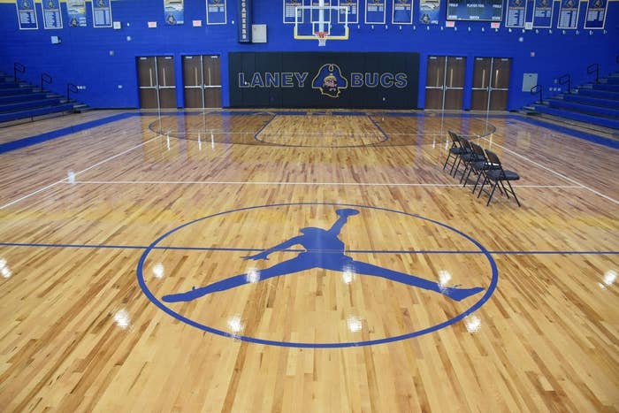 Laney High School Air Jordan Court