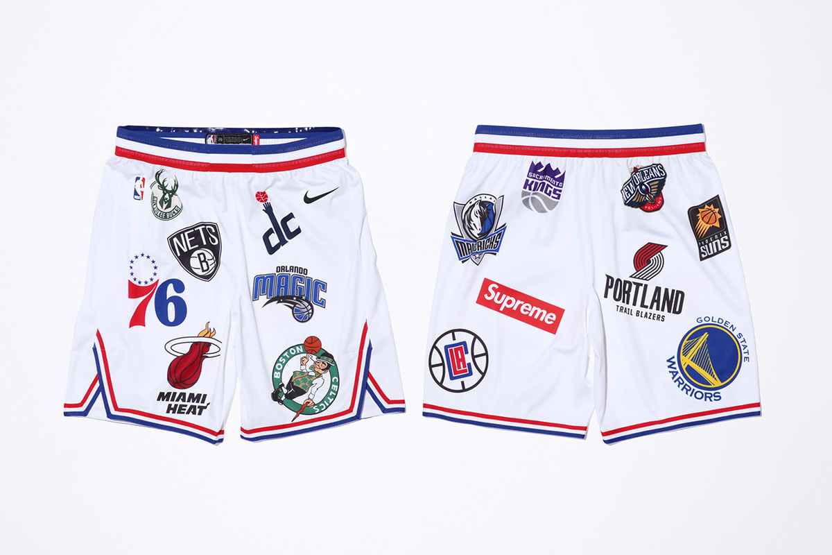 Supreme x Nike x NBA Shorts &#x27;White&#x27;