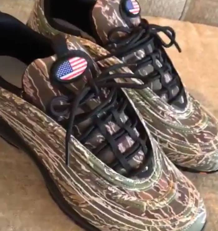 Nike Air Max 97 USA Camo Country 2017 Release Date Front