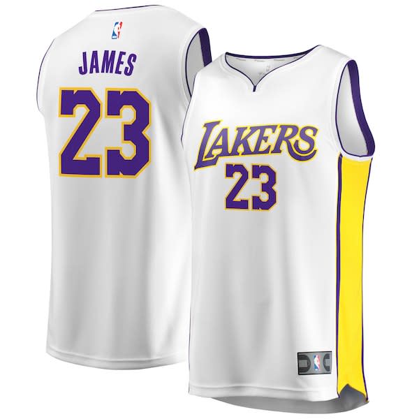 LeBron James Lakers Jersey (White)
