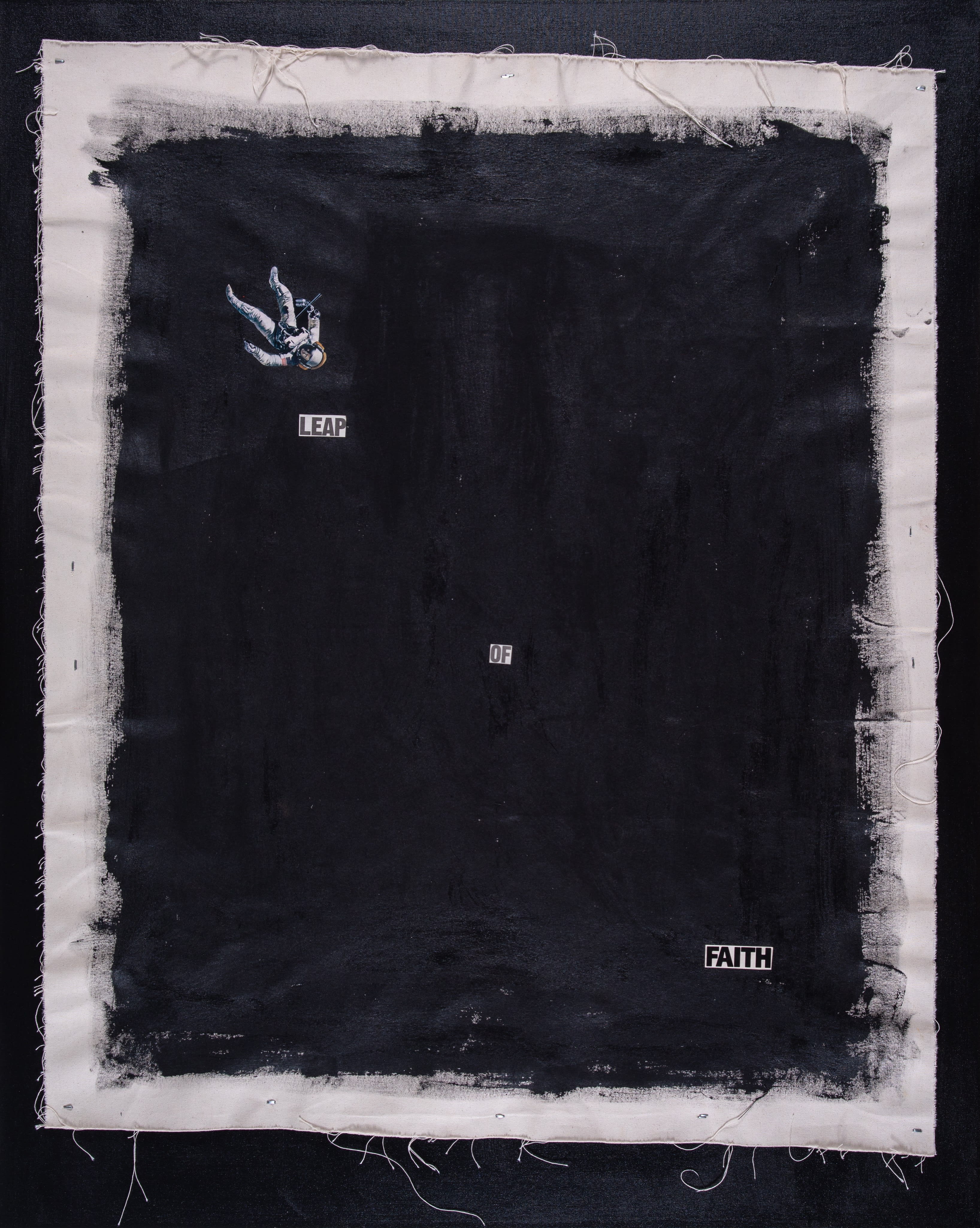 CACTUS JACK RECORDS&#x27; COREY DAMON BLACK ART SHOW AT ART WYNWOOD IN MIAMI