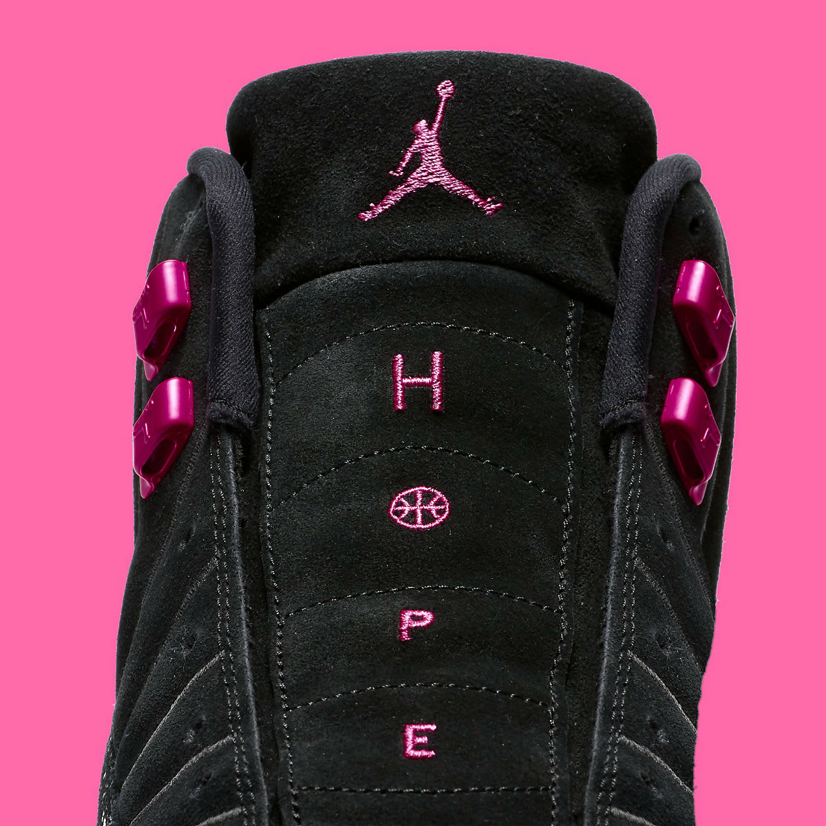 Air Jordan 12 Doernbecher Release Date AH6987-023 Tongue