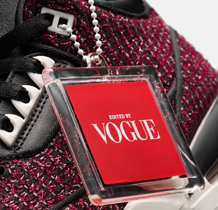 Vogue x Air Jordan 3 SE AWOK &#x27;Red&#x27; (Detail)
