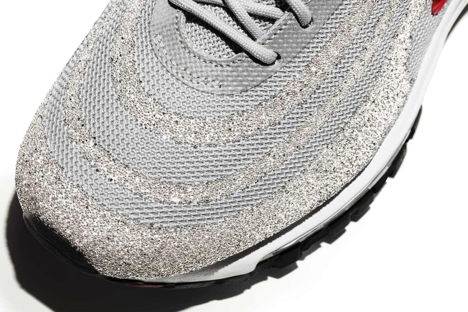 Nike Air Max 97 Swarovski Crystal Silver Toe