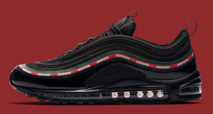Undefeated x Nike Air Max 97 Black Release Date Profile AJ1986-001