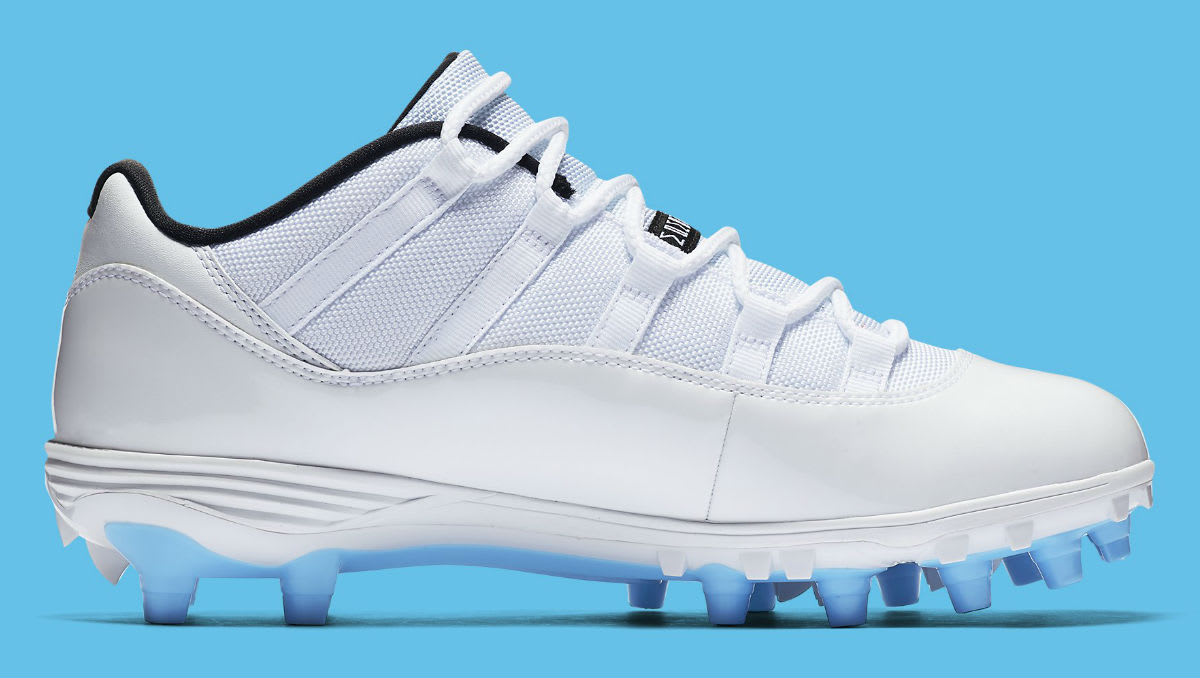 Air Jordan 11 XI Low Cleats Columbia Release Date AO1560-117 Medial