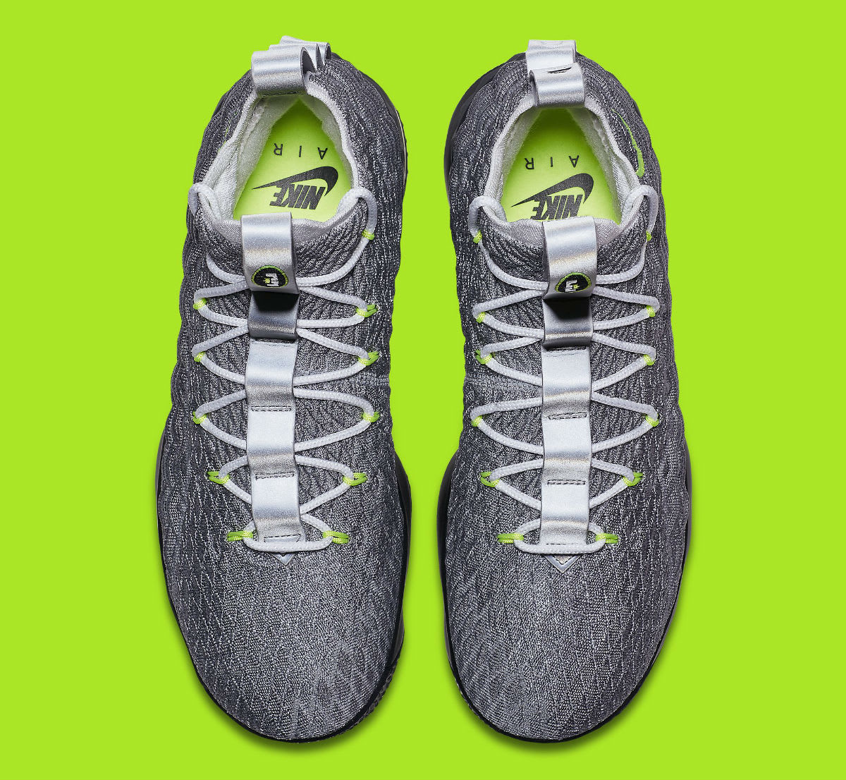 Nike LeBron 15 Air Max 95 Neon Release Date AR4831-001 Top