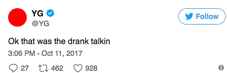 YG Trump Tweets