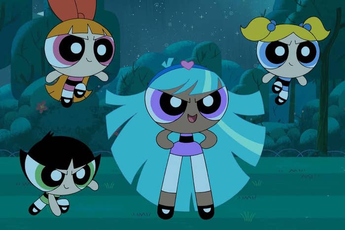 Powerpuff Girls with Bliss, voiced by Australian YouTube blogger Wengie