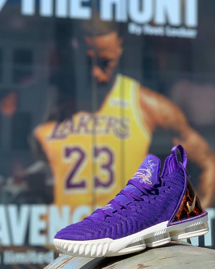 Nike LeBron 16 King Court Purple Release Date AO2588-500