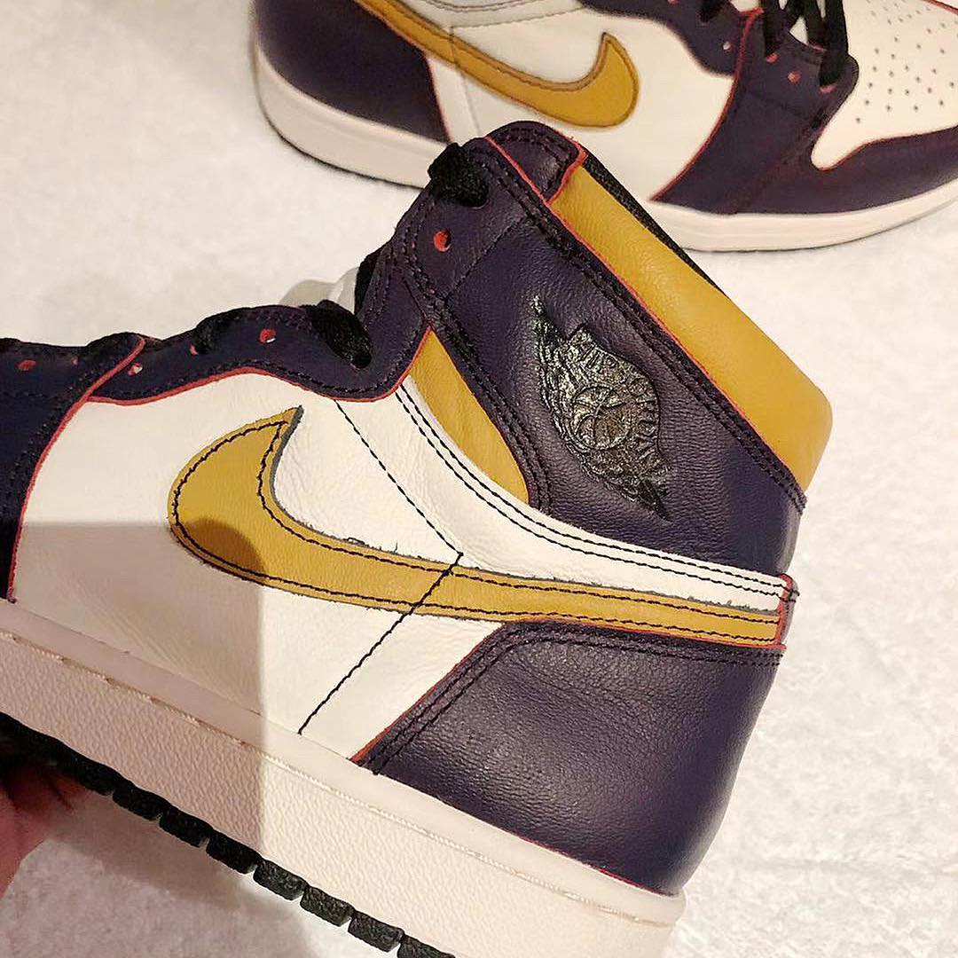 Lakers bulls cheap jordan 1