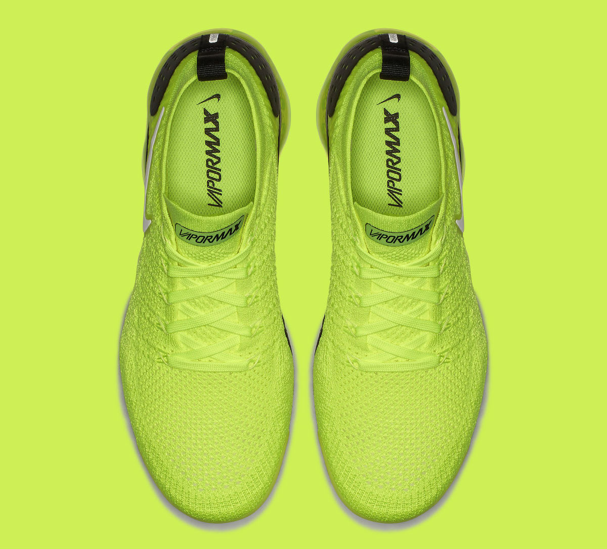 Nike Air VaporMax Flyknit 2 Volt Release Date 942842-700 Top