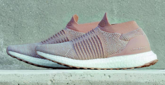 Adidas Ultra Boost Laceless Nude Release Date Side